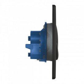 Кнопка змиву для унітазу Grohe Skate Air вертикальна пластик чорний матовий 38505KF0