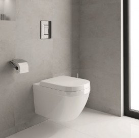 Кнопка змиву для унітазу Grohe Skate Cosmopolitan пластик чорний глянець 38732KV0