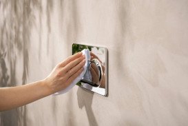 Кнопка змиву для унітазу Hansgrohe iFrame Original S подвійний змив пластик хром 66002000
