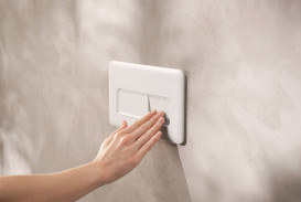 Кнопка змиву для унітазу Hansgrohe iFrame Original Q подвійний змив пластик білий матовий 66001700