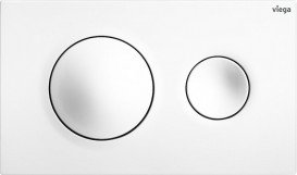 Кнопка смыва для унитаза Viega Prevista Visign for Style 20 пластик альпийский белый 773793