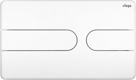 Кнопка смыва для унитаза Viega Prevista Visign for Style 23 пластик альпийский белый 773151