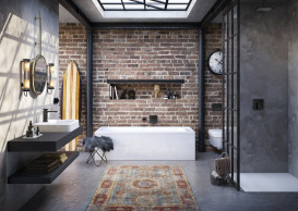 Кнопка змиву для унітазу Villeroy & Boch ViConnect 300S пластик чорний матовий 922169AN