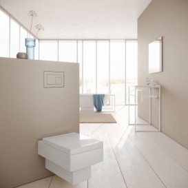 Кнопка змиву TECE TECEvelvet подвійна пластик сіро-бежевий 9240733