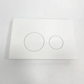 Кнопка змиву VBI ELBA Y подвійний змив сталь білий VBI-030100