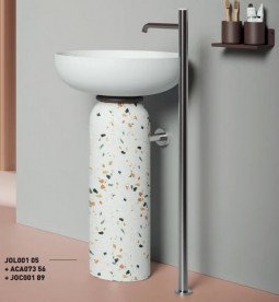 Кільце для раковини ArtCeram Jolie коричневий матовий ACA073 56