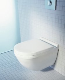 Унітаз підвісний Duravit Starck 3 з сидінням Soft Close 2225090000 + 0063890000
