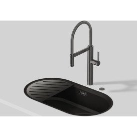 Комплект аксесуарів для мийка Blanco Oovalon чорний матовий 527994