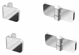 Комплект фурнитуры к шторке для ванны Ravak Brilliant B SET BVS2-L 100 левосторонний хром D01000A072