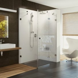 Комплект фурнитуры Ravak Brilliant B-SET R для монтажа душевых кабин BSDPS-R 80, 90 см с правым открыванием D01000A075