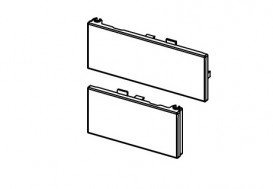 Комплект клавіш для панелі змиву TECE TECEsquare скло чорний 9820560