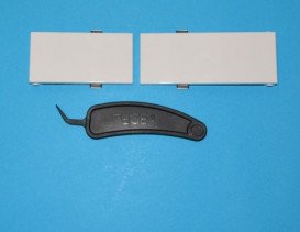 Комплект клавиш для панели смыва TECE TECEsquare белый 9820557