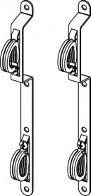 Комплект кронштейнів TECE TECElogo для колекторів 3/4'' та 1'' 8730014