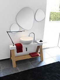 Комплект мебели для ванной комнаты Artceram One Shot Il Cavalletto 120 OSL002 01;00