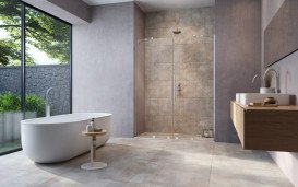 Комплект неподвижных элементов душевой двери Radaway Furo DWD 34.2х200 см хром/прозрачное стекло 10111342-01-01