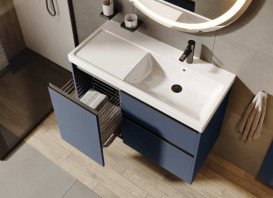 Комплект ручек для тумбы Roca Gap Pro 100 см черный матовый 3 шт A817009485