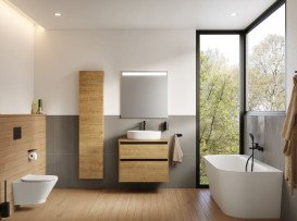 Комплект ручек для тумбы Roca Gap Pro 100 см черный матовый 2 шт A817008485