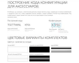 Комплект прихованого монтажу Теrma 50 мм білий глянець TGPZMRP1K916