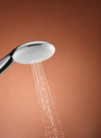 Комплект змішувачів для ванної Grohe BauCurve 3 в 1 з душовим набором хром UA122217S1