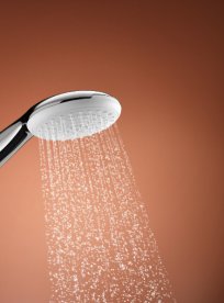 Комплект смесителей для ванной Grohe BauCurve 4 в 1 с душевым набором и смесителем для кухни хром UA122218K1