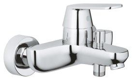 Комплект смесителей для ванной Grohe Eurosmart Cosmopolitan 3 в 1 с душевым набором хром хром UA126112M3