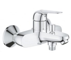 Комплект змішувачів для ванної Grohe Euroeco New 3 в 1 з душовим набором хром UA123226M0