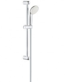 Комплект смесителей для ванной и кухни Grohe Euroeco 4 в 1 с душевым набором хром 123242K