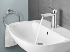 Комплект змішувачів для ванної з душовим гарнітуром Grohe хром 34550TM