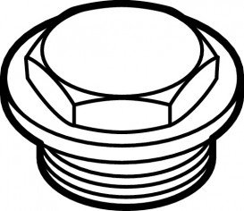 Комплект заглушек Viega Fonterra 1004.11 латунь 672720