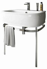 Консоль під раковину ArtCeram Azuley на 72 см хром AZA002 71