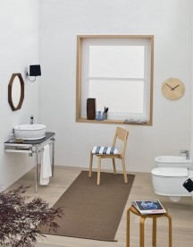 Консоль под раковину ArtCeram Azuley на 90 см чёрный глянцевый/хром AZA003 71;03