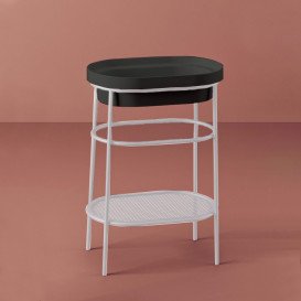 Консоль под раковину Artceram Fuori Scala на 58 см металл белый матовый ACA055 05