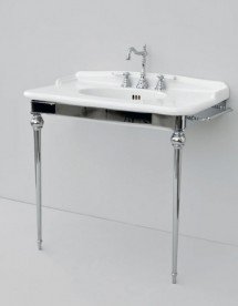 Консоль под раковину ArtCeram Hermitage на 92 см хром HEA016 71