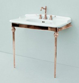 Консоль під раковину ArtCeram Hermitage на 92 см золото HEA016 73