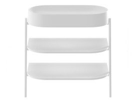 Консоль під раковину Ravak Yard 800 метал/МДФ білий матовий D80000E006