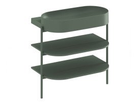 Консоль під раковину Ravak Yard 800 метал/МДФ зелений D800008006