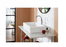 Консоль під раковину Villeroy & Boch Antheus 120х57 см нержавіюча сталь/мармур каррара B06401RC