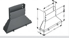 Короб скрытой части Hansgrohe 28389000