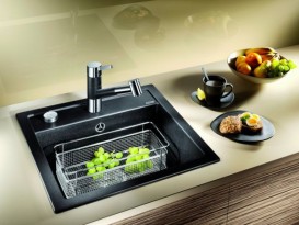 Кошик для посуду з власником BLANCO нержавіюча сталь 223297