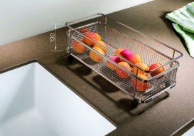 Кошик для посуду з власником BLANCO нержавіюча сталь 223297