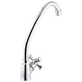 Кран для кухні на одну воду Kroner KRM Rhein-C091 одновентильний хром CV014917