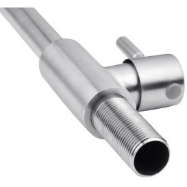 Кран для кухні на воду Kroner KRP Edelstahl Klassisch-ESG098 одноважільний нікель CV022970