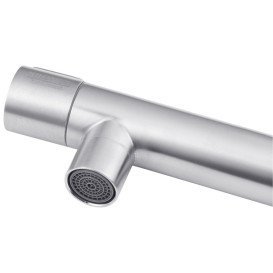 Кран для кухні на воду Kroner KRP Edelstahl Klassisch-ESG097 одновентильний нікель CV022971