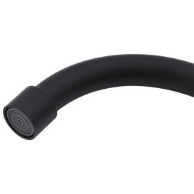 Кран для кухні на воду Kroner KRP Edelstahl Klassisch SCH098 одноважільний чорний CV032173