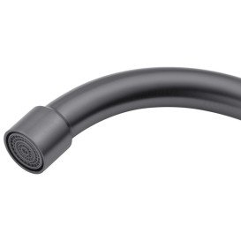 Кран для кухні на воду Kroner KRP Edelstahl Klassisch SCH098PVD одноважільний графіт CV032174