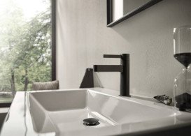 Кран для раковины Hansgrohe Finoris для холодной воды черный матовый хром 76013340