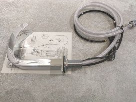 Кран для раковины Tres Electronic электронный на одну воду с автоматическим дозатором мыла хром 39210304