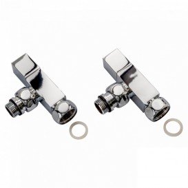 Кран угловой для полотенцесушителя Laris Luxon Кватро Классик LX-851 1/2