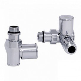 Кран кутовий для сушки для рушників Laris Luxon LX-2044 під тен 1/2 