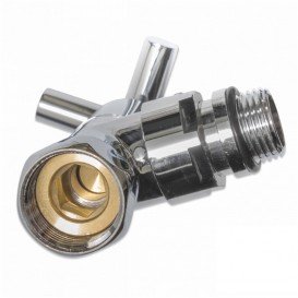 Кран кутовий для сушки для рушників Laris Luxon Еліт ZZ-4704 1/2 